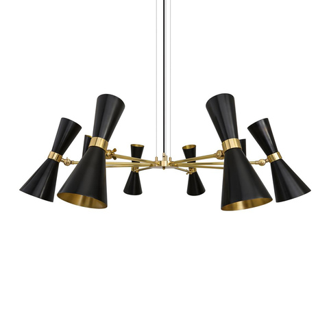 Люстра Cairo Black 8
