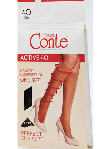 Гольфы с массажным эффектом Active 40 Conte