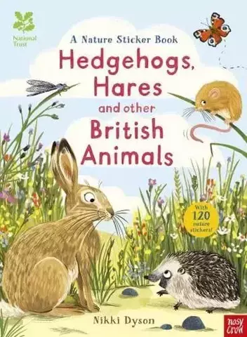 Hedgehogs and Other British Animals - National Trust Sticker Spotter Books