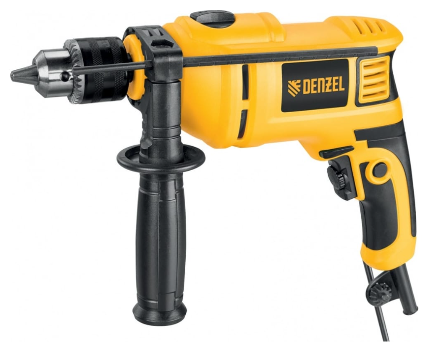 Дрель ударная ID-650, 650 Вт, 0-3000 об/мин, 48000 уд/мин// Denzel