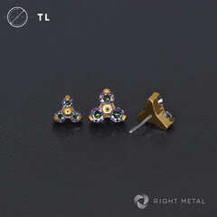 Trio Mystic Topaz PVD Yellow Б/Р