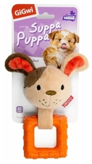 Игрушка для собак GiGwi Собачка с пищалкой 15 см, серия SUPPA PUPPA 8