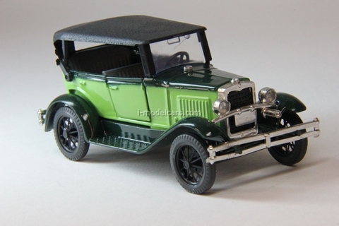 GAZ-A green-black Agat Mossar Tantal 1:43