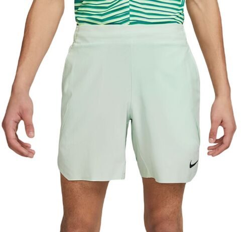 Шорты теннисные Nike Dri-Fit Slam Tennis Shorts - barely green/black