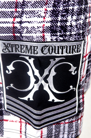 Xtreme Couture | Шорты мужские Warbird X644 от Affliction принт справа