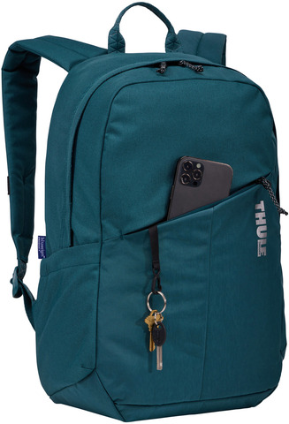 Картинка рюкзак городской Thule notus backpack 20l Dense Teal - 6