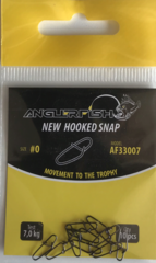 Anglerfish New hooked snap #0 Застежка (продажа от 5 шт)