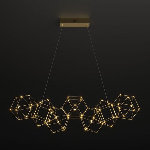 Подвесной светодиодный светильник Uma 90168/7 медь