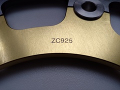 Диск тормозной передний на Yamaha YZF R600 / XJ N / YZF R THUNDERCAT и другие, золотой лепестковый