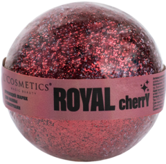 Бурлящий шар с блестками L`COSMETICS Magic Beauty Royal Cherry 120 гр