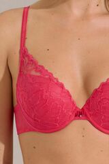 Бюстгальтер пуш-ап на косточках LISCA NATY 20357_Фламинго