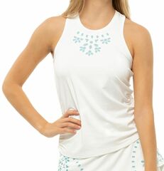 Топ теннисный Lucky in Love Laser Eyelet Ruche Tank W - breeze