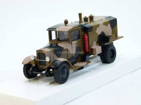 ZIS-5 VMZ-40 water-oil refilling camouflage LOMO-AVM 1:43