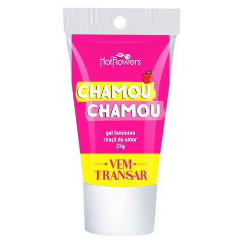 Клиторальный гель Chamou Chamou с ароматом яблока и согревающим эффектом
