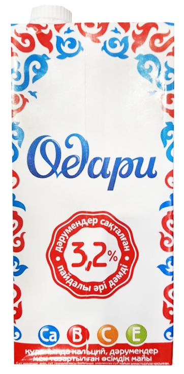 Молоко Одари 3,2% 1л 4870002955280