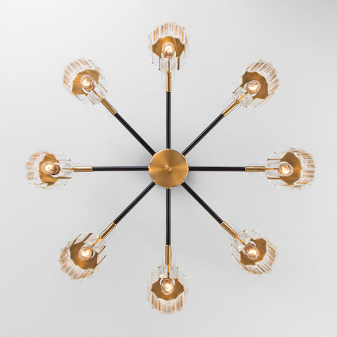 Потолочная люстра 70090/8 черный