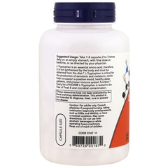Now Foods, L-триптофан, 500 мг, 120 растительных капсул