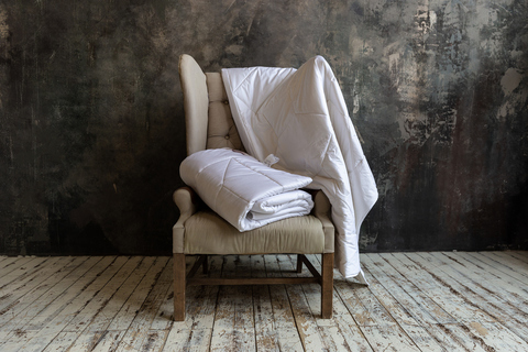 Одеяло легкое 160х220 German Grass Woolline Merino Wool Grass