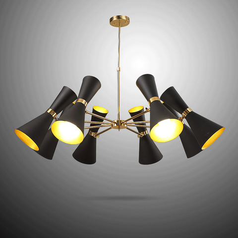 Люстра Cairo Black 8