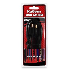 Интерфейсный кабель A-B SHIP SH7013-5B Hi-Speed USB 2.0 30В