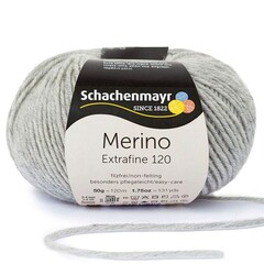 Пряжа Schachenmayr Merino Extrafine 120 (00190)