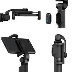 Трипод/монопод Xiaomi Mi Bluetooth Selfie Stick Tripod, черный (XMZPG01YM)