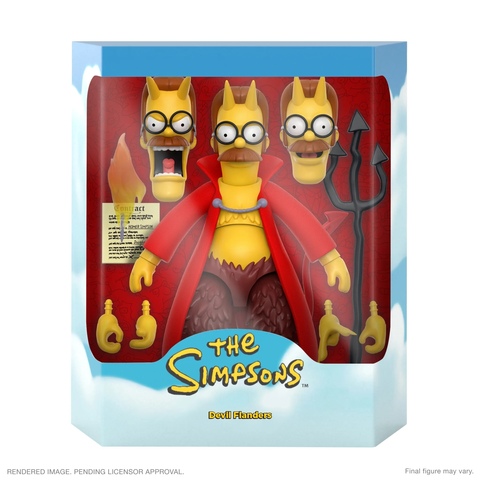 Фигурка Ultimate Super7 The Simpsons: Devil Flanders