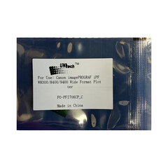 Чип для картриджей PFI-706C голубой для Canon imagePROGRAF W8300, iPF8400, iPF9400