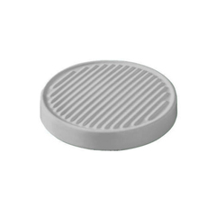 ArtCeram CAC002 34 00 ArtCeram  Cartesio  Мыльница настольная керамическая d22 см, цвет серый глянцевый (Не производится) фото
