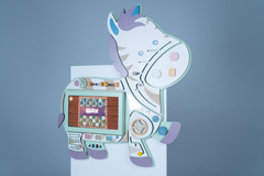 Интерактивный бизиборд «Зебруша»