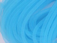 Лента регилин трубчатый, тубуляр, ювелирная сетка, шнур d 8 мм