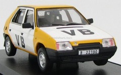 Skoda Favorit 136L Czechoslovak Communist Police 1987 Abrex 1:43