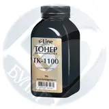 Тонер БУЛАТ s-Line TK-1100 для Kyocera FS-1024MFP (Чёрный, банка 90 г)
