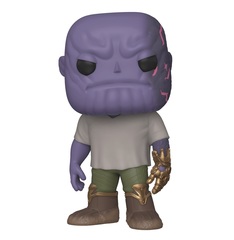 Фигурка Funko POP! Bobble: Marvel: Avengers Endgame: Casual Thanos w/Gauntlet 45141