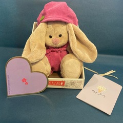 Игрушка мягкая "Зайка в штанишках"