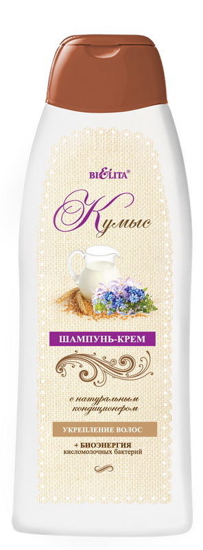 Белита Шампунь-крем  "Кумыс" для всех типов волос 500мл