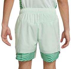 Шорты теннисные Nike Dri-Fit Slam Tennis Shorts - barely green/black