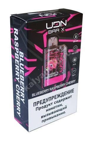 UDN Bar X Version 2 - Черника Малина Вишня 7000 затяжек