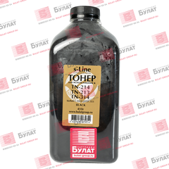 Тонер БУЛАТ s-Line TN-214, TN-213, TN-314 для Konica Minolta bizhub C200, C253, C353 (Чёрный, банка 410 г)