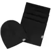 Комплект шапка + шарф Lonsdale Leafield Black
