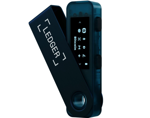 Аппаратный криптовалютный кошелёк Ledger Nano X, Синий | Sapphire Blue