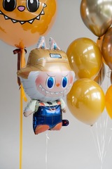 Фигура гелиевая Лабубу белая