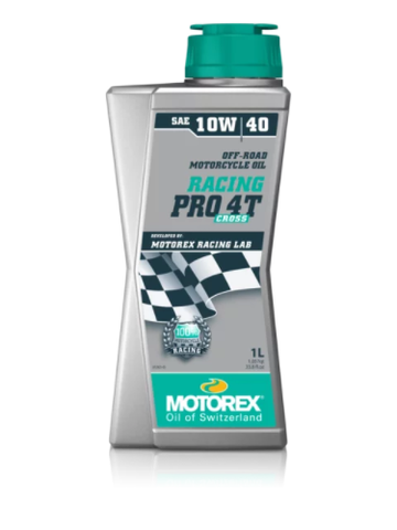 Моторное масло Motorex RACING PRO 4T SAE 10W-40 CROSS - 1л.