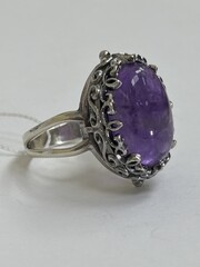 Бенуа-аметист (кольцо из серебра)