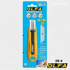 OLFA 17.5 мм, с выдвижным лезвием, нож (OL-SK-4)