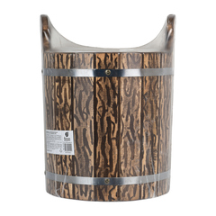 Запарник 9 л. с пластиковой вставкой (искусственно состаренный), липа, 