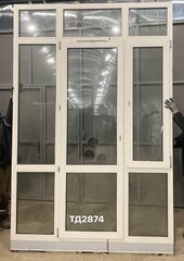 Дверь Пластиковая Б/У 269(в) х 184(ш) (Балконный блок)