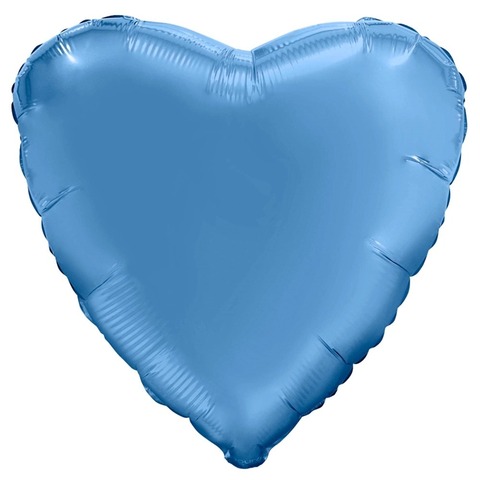 Сердце Мистик Лазурь Ag 18"