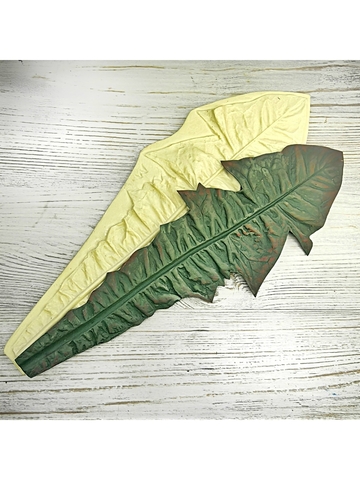 Молд лист одуванчика 30х10,6см