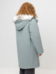 пальто  для девочки  ВК 38107/11 ГР